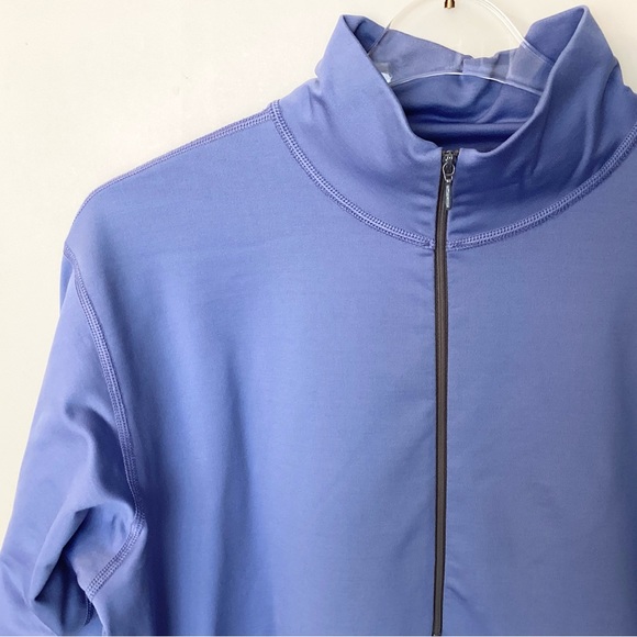 Marmot 1/2 Zip Nylon Blend Pullover - Blue - L - Picture 2 of 8